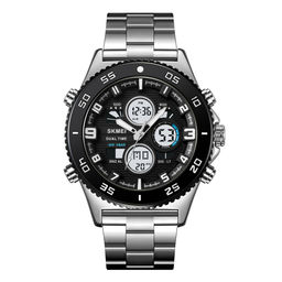 Часы наручные Skmei мужские электронные спортивные 2205silver