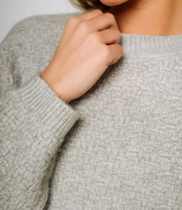 Джемпер #КТ6137, серый