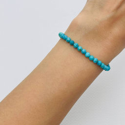 Браслет из Бирюзы 17 см + - Радуга самоцветов фото 2