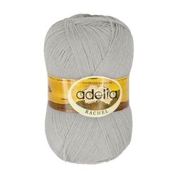 Пряжа ADELIA RACHEL 90% шерсть, 10% полиэстер 5 шт. х 100 г 400 м  15 м СК/Распродажа