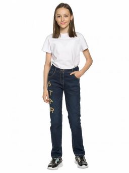 PELICAN, брюки для девочек, Темно-синий