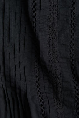 Blusa de algod?n con jaretas - H&m фото 5