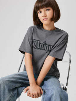 ACOOLA / Футболка детская для девочек Kampala1 графитовый фото 6