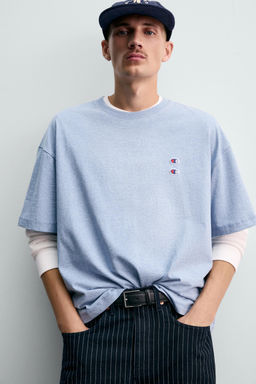 CHAMPION® X ZARA PATCH T-SHIRT  фото 5