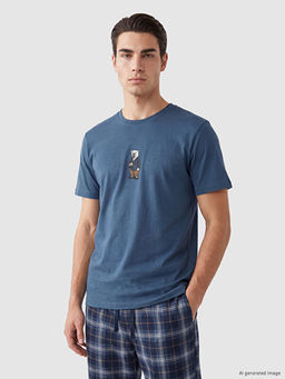 Regular Fit Ekose Desenli Erkek Pijama Tak?m?