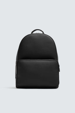 RUBBERISED TEXTURE BACKPACK - Zara фото 9