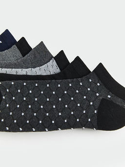 Desenli Erkek Patik ?orap 7li