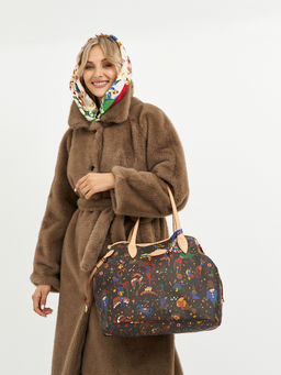 Шуба женская с поясом - Glenfield фото 16