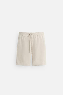LINEN BLEND BERMUDA SHORTS - Zara фото 6