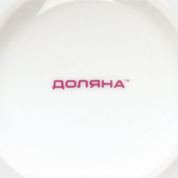 Заварочный чайник Доляна Зелёный сад, 900 мл, фарфор, белый