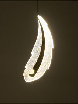 Люстра потолочная BayerLux Therese, 14 Вт, LED, 4000-6000К, золото, 35×13×13 см