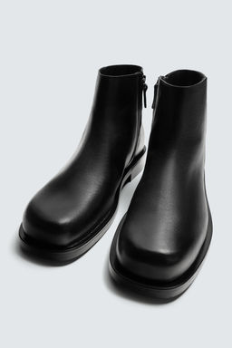 LIMITED EDITION LEATHER BOOTS - Zara фото 5