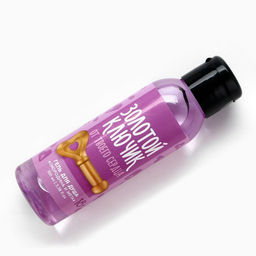 Цена за 2 шт. Гель для душа Золотой ключик, 100 мл, аромат смородины и мяты, 18+, Чистое счастье фото 3