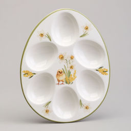 БЛЮДО ДЛЯ 6 ЯИЦ AGNESS SUNDAY 20,5*16*2,5 СМ