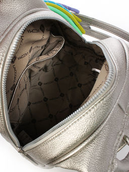 LACCOMA рюкзак Кэрри-серебристый эко кожа хлопок