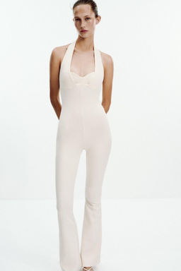 INTERLOCK FLARE JUMPSUIT - Zara фото 2