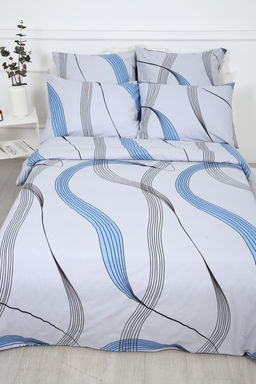 Простыня на резинке поплин Джаз