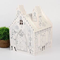 Дом-раскраска 3 в 1 Холодное сердце, замок, набор для творчества, 16 18 22 см - Disney фото 11