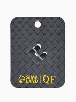 Булавка «Цветок» роза, L=5см, цвет чернёное серебро