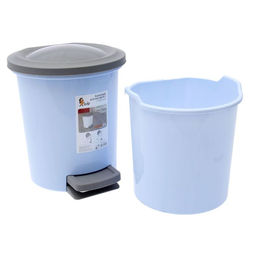 Ведро для мусора с педалью, 6 л, МИКС