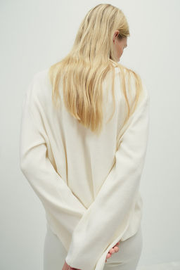 Jersey oversize con bajo redondeado - H&m фото 3