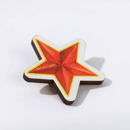 Подарочный набор 23 февраля: С днем защитника отечества блокнот А6, значок, наклейки и карандаши 2 шт. - Artfox фото 11