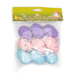 Пасхальный декор Яйца 3*4,5 см (9 шт) SF-7862, №6 - Больше подарков фото 2