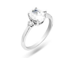 Кольцо из серебра куб.циркон., В10-0076