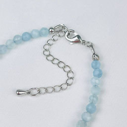 Браслет из Аквамарина 17,5 см +