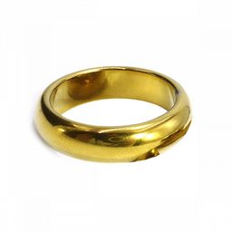 Кольцо из камня Гематит Золотой нормализует давление и восстанавливает ауру размер 16-19мм