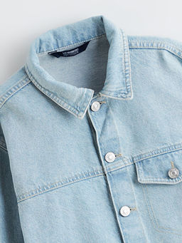 Uzun Kollu Erkek ?ocuk Jean G?mlek