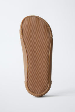 SPLIT SUEDE BAREFOOT TRAINERS