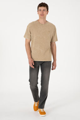 Erkek A__k Haki Jean Pantolon Sepette S_rpriz _ndirim