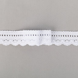 Шитье Gamma 38 мм GYEM-3802 в рулоне 9 м 0.2 м Турция белый