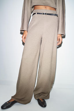PALAZZO TROUSERS WITH BELT - Zara фото 11