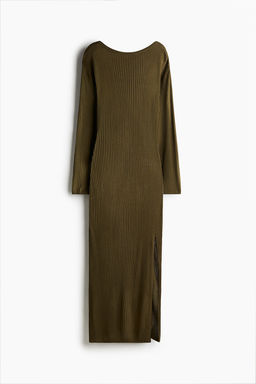 Vestido en punto de canale - H&m фото 6