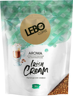 LEBO. Aroma. Ирландские сливки 70 гр. мягкая упаковка