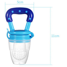 Ниблер для прикорма, от 5 мес., с силиконовой сеточкой, размер S, M, L, голубой