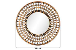 Набор из 3-х интерьерных зеркал, 24,5*24,5*1,5 см с подвесом. пластик - Elan gallery фото 8