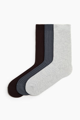 Pack de 3 calcetines en mezcla de viscosa de bamb? - H&m фото 2