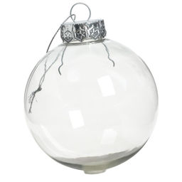 Набор для творчества «Декупаж новогоднего шарика: снеговик»