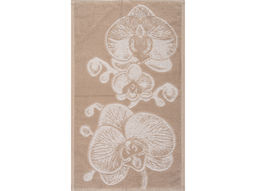 6с104.511ж2 Орхидея (лен3) Полотенце махровое 67х40см