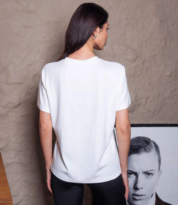 Футболка #КТ6025 (4), белый - Dommod фото 3