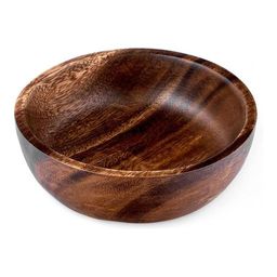 Миска сервировочная деревянная Walmer Organic средняя, 0.4 л, цвет темное дерево