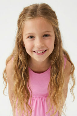 Siyah K?z Cocuk Kolsuz Basic Orme Elbise TKDSS25EL00018 - Trendyolmilla фото 6