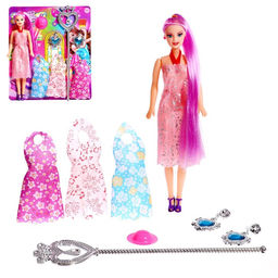 Кукла-модель Оля с аксессуарами, МИКС