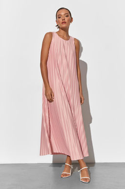 Платье миди плиссе - Mollis фото 3