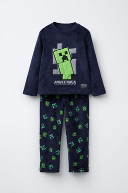 AGES 6-14 / MINECRAFT  MOJANG AB.  FLEECE PYJAMAS