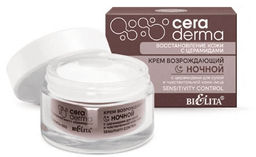 Белита CeraDermа Крем для лица Ночной возрождающий Sensitivity control (50мл).16