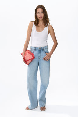 Wide High Waist Jeans - H&m фото 17